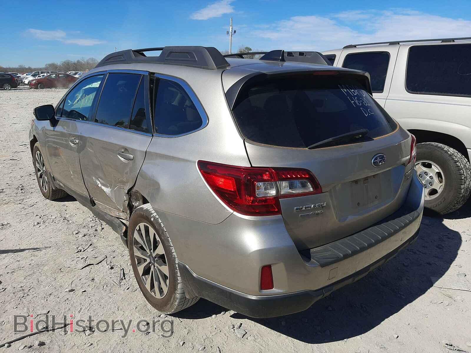2016 SUBARU OUTBACK - VIN: 4S4BSENC2G3335431 - Фото 3
