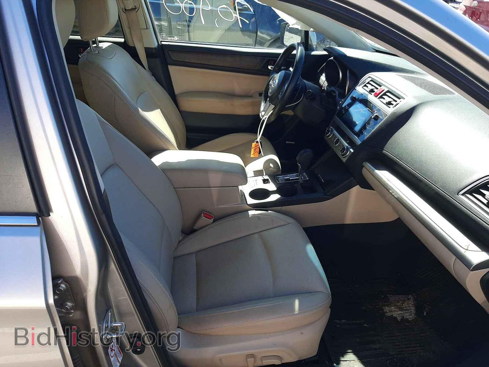 2016 SUBARU OUTBACK - VIN: 4S4BSENC2G3335431 - Фото 5