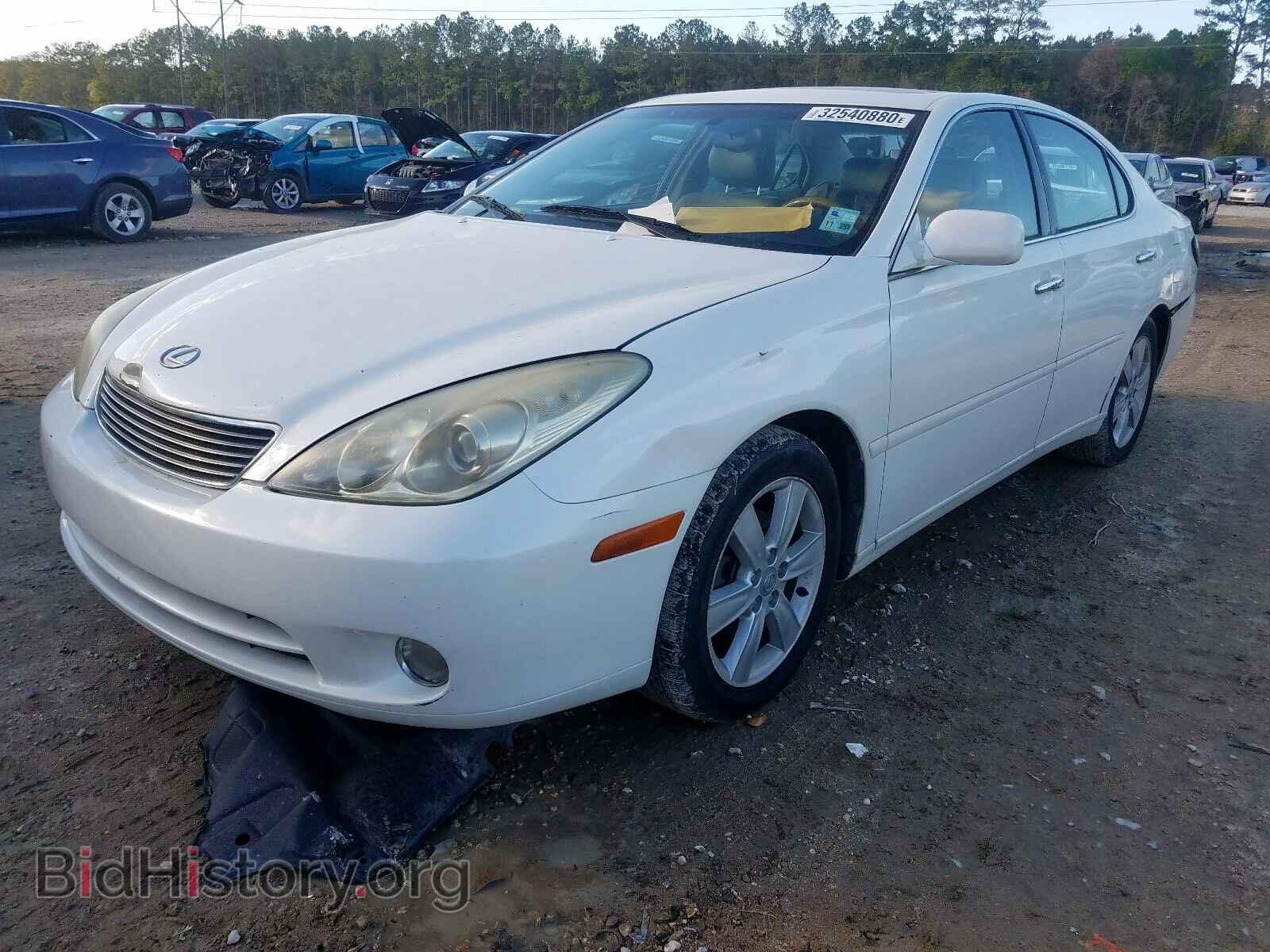 2005 LEXUS ES330 - VIN: JTHBA30G155113694 - Фото 2