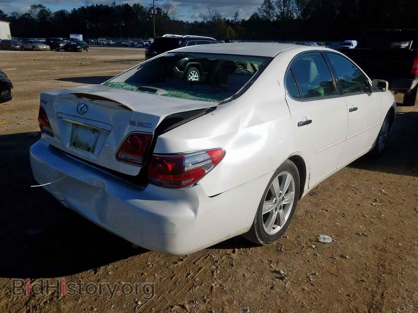 2005 LEXUS ES330 - VIN: JTHBA30G155113694 - Фото 4