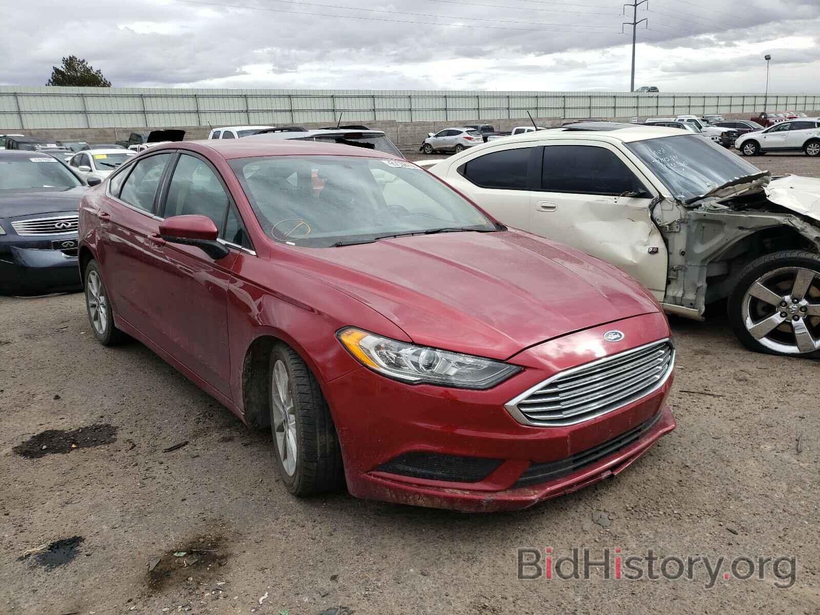 Фотография 3FA6P0LU9HR354850 - FORD FUSION 2017