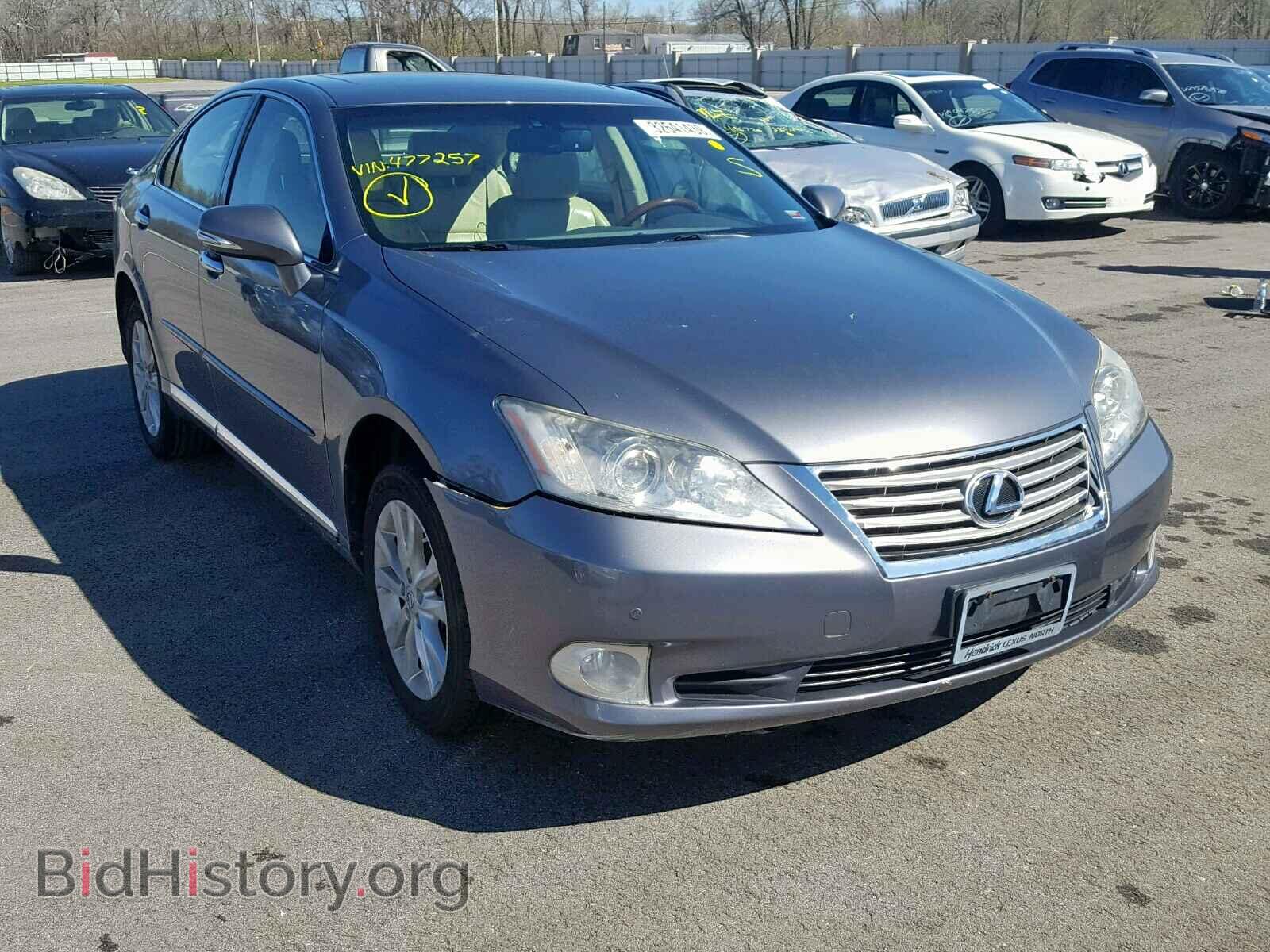 Photo JTHBK1EG0C2477257 - LEXUS ES350 2012