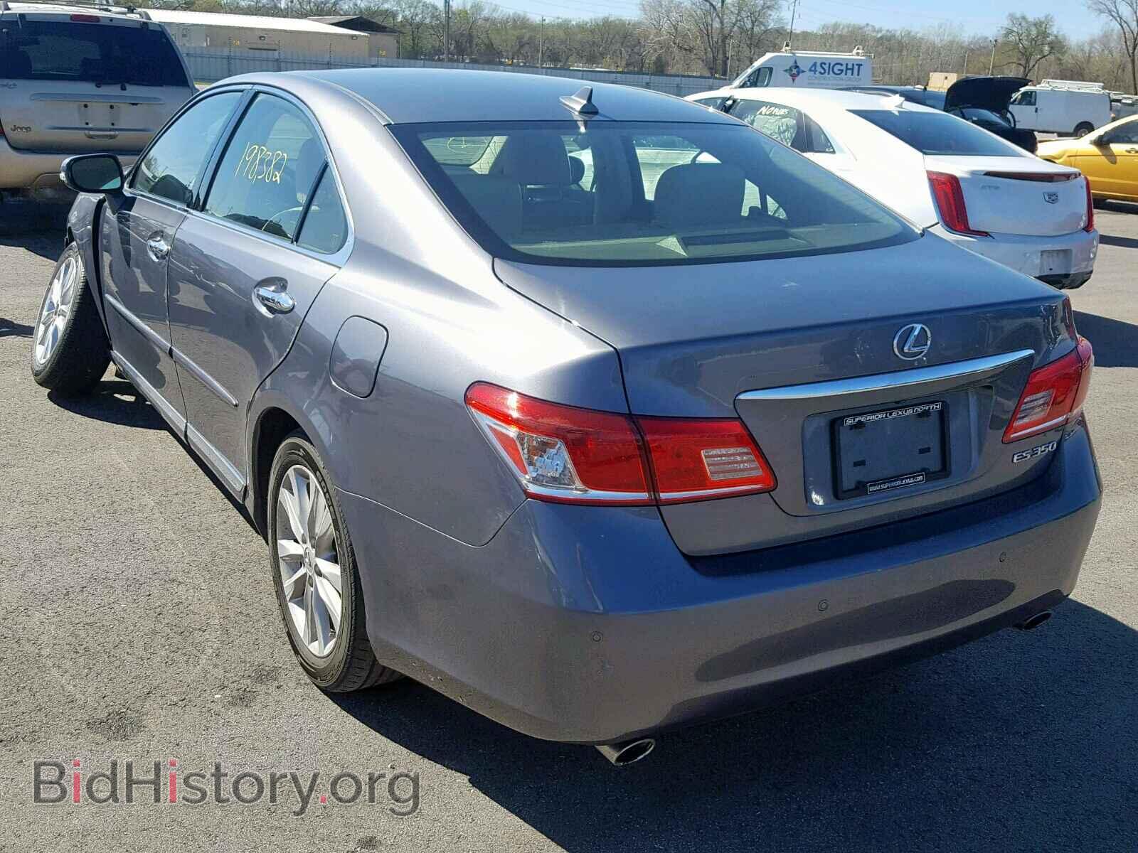 2012 LEXUS ES350 - VIN: JTHBK1EG0C2477257 - Фото 3