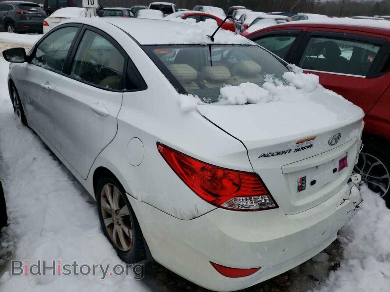 2012 HYUNDAI ACCENT - VIN: KMHCU4AE6CU114371 - Фото 3