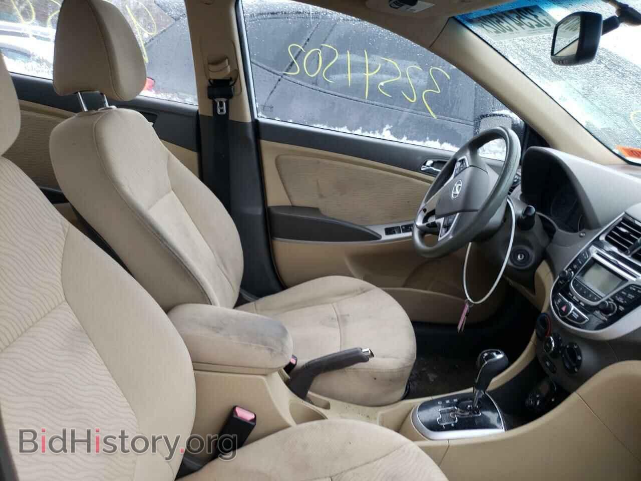 2012 HYUNDAI ACCENT - VIN: KMHCU4AE6CU114371 - Фото 5