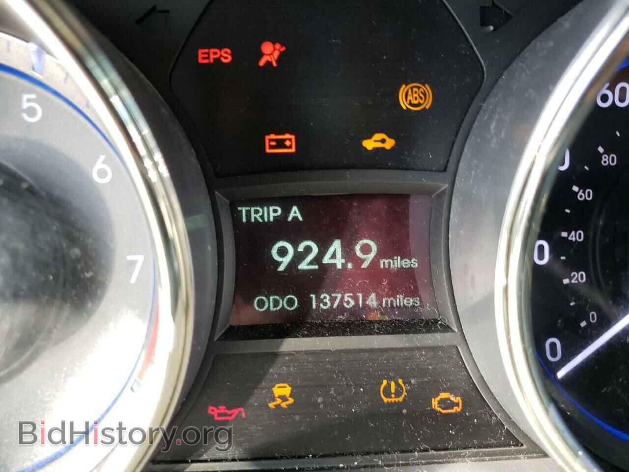 2012 HYUNDAI SONATA - VIN: 5NPEC4AB0CH405657 - Фото 8