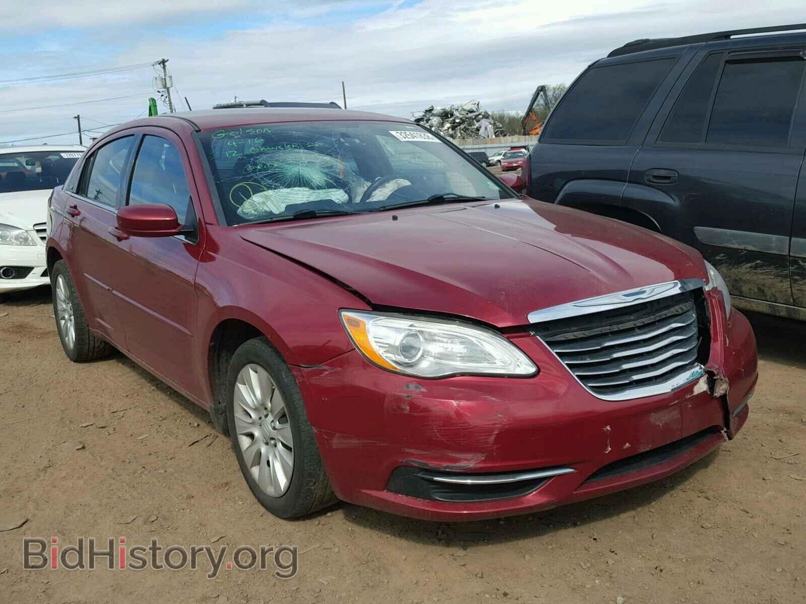 Фотография 1C3CCBAB7CN200126 - CHRYSLER 200 2012