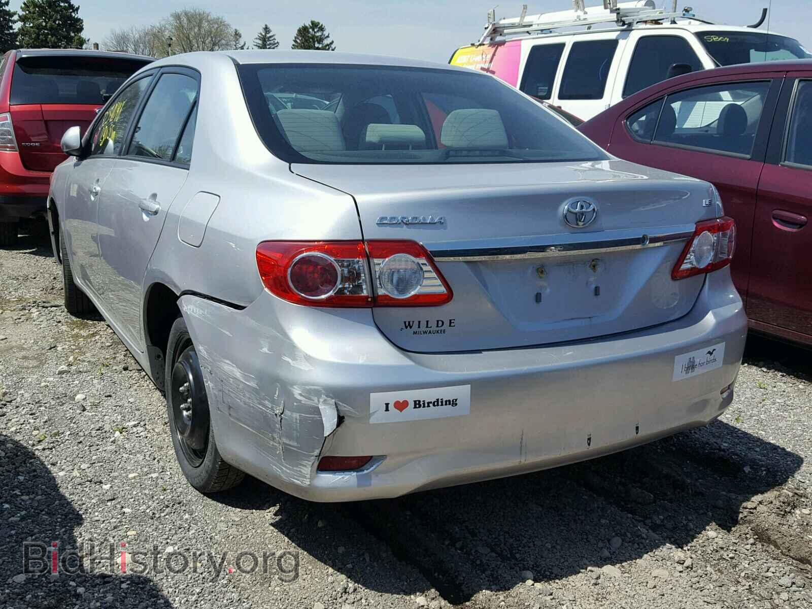 2012 TOYOTA COROLLA BA - VIN: 2T1BU4EE0CC762960 - Фото 3