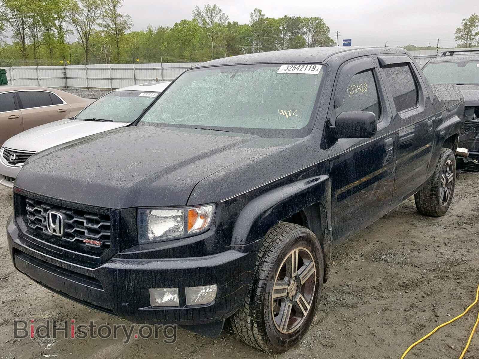 Фотография 5FPYK1F71DB015547 - HONDA RIDGELINE 2013
