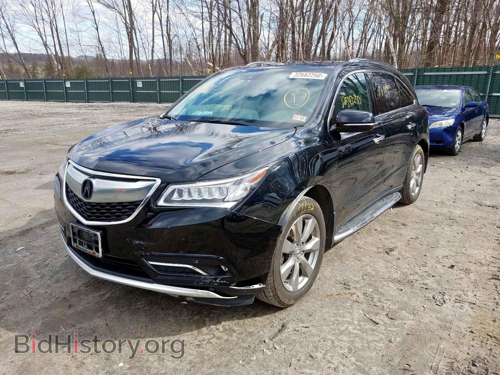 2016 ACURA MDX - VIN: 5FRYD4H94GB006556 - Фото 2