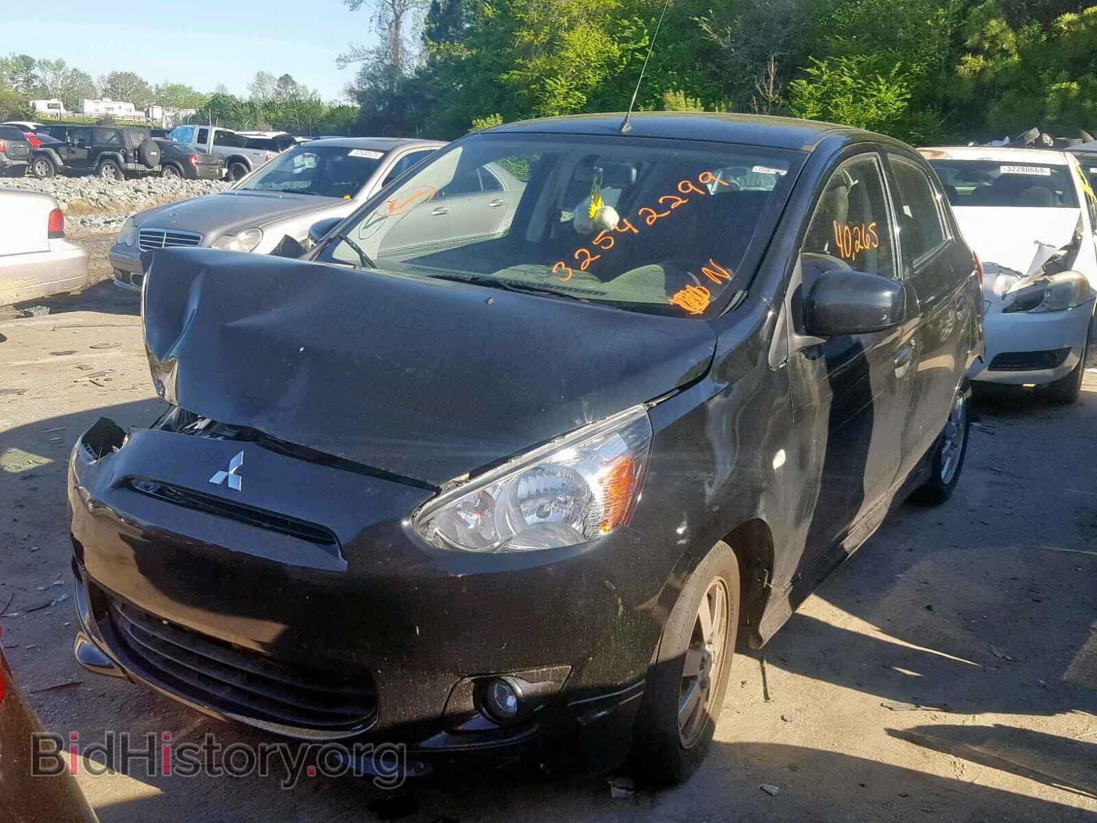 2014 MITSUBISHI MIRAGE - VIN: ML32A4HJ8EH005498 - Фото 2