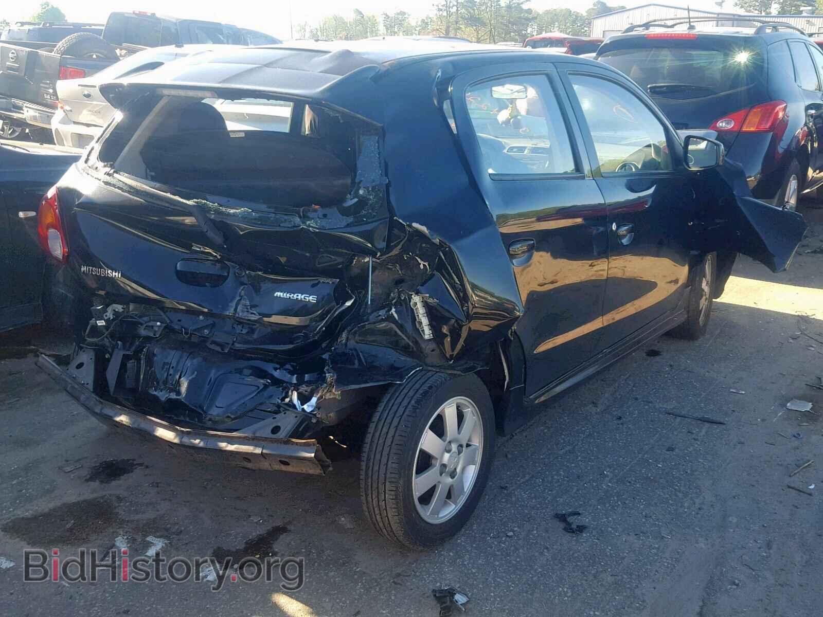 2014 MITSUBISHI MIRAGE - VIN: ML32A4HJ8EH005498 - Фото 4