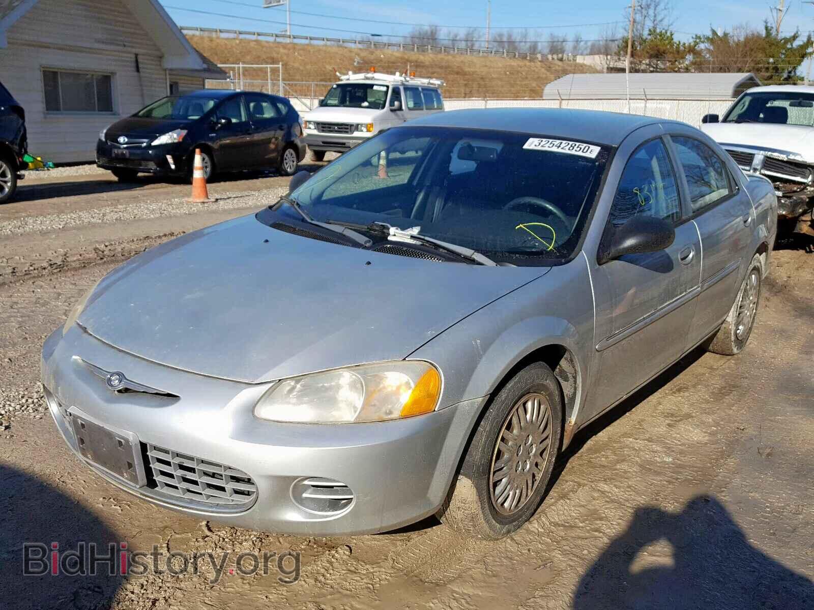 2001 CHRYSLER SEBRING - VIN: 1C3EL46X01N656636 - Фото 2