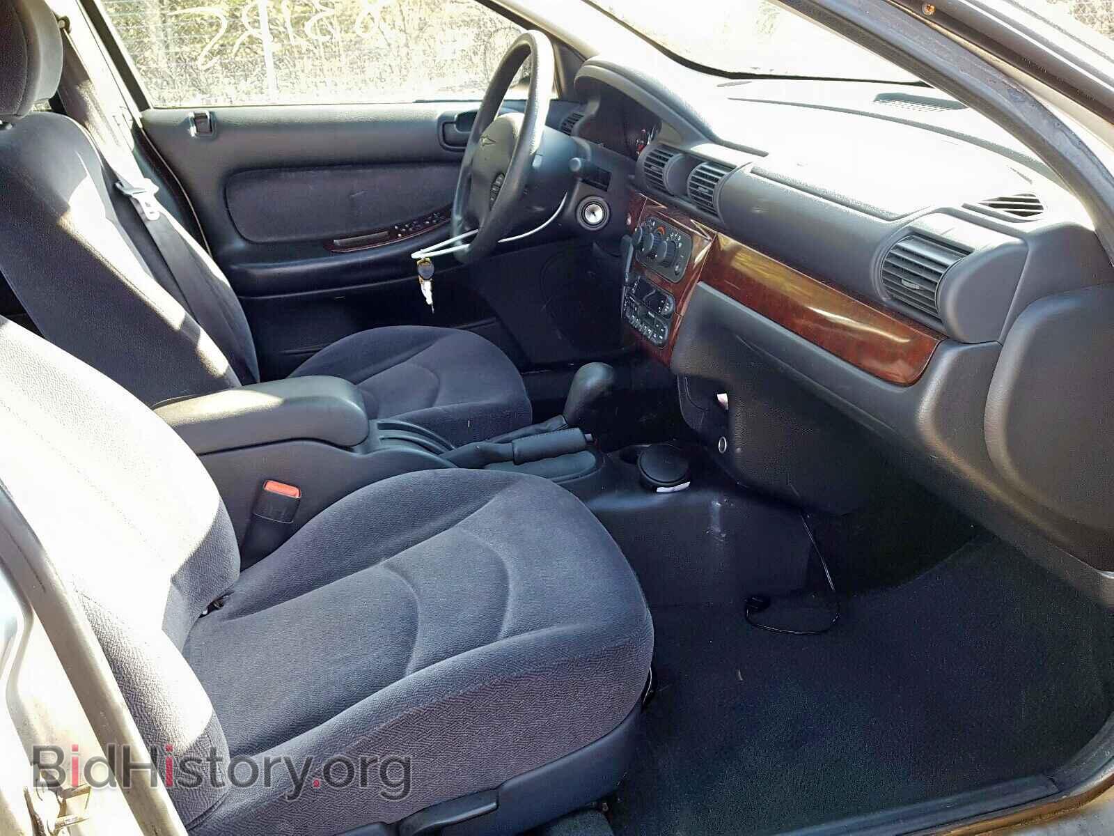 2001 CHRYSLER SEBRING - VIN: 1C3EL46X01N656636 - Фото 5