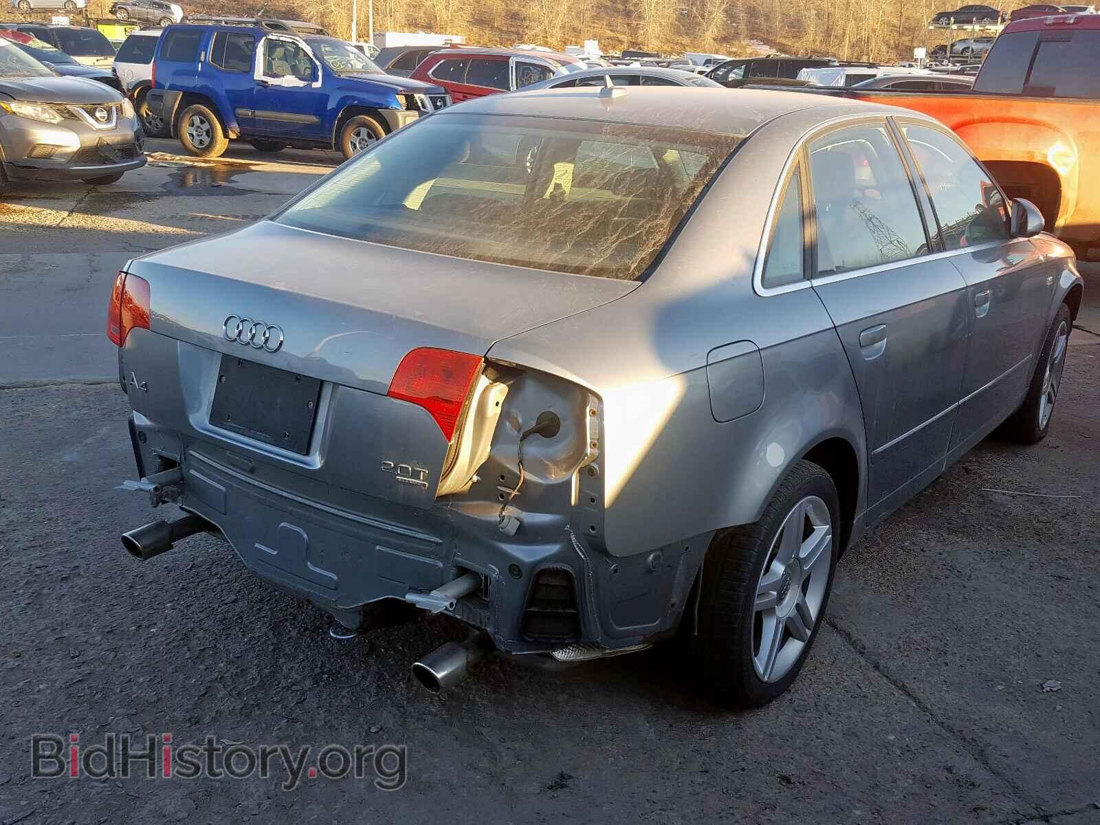 2007 AUDI A4 - VIN: WAUDF78E27A174310 - Фото 4