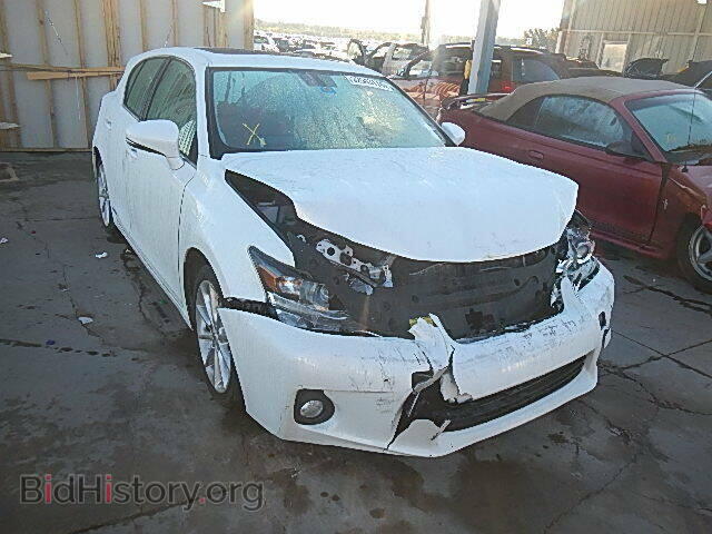 Photo JTHKD5BH7C2068445 - LEXUS CT 200 2012