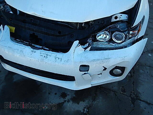 2012 LEXUS CT 200 - VIN: JTHKD5BH7C2068445 - Фото 10