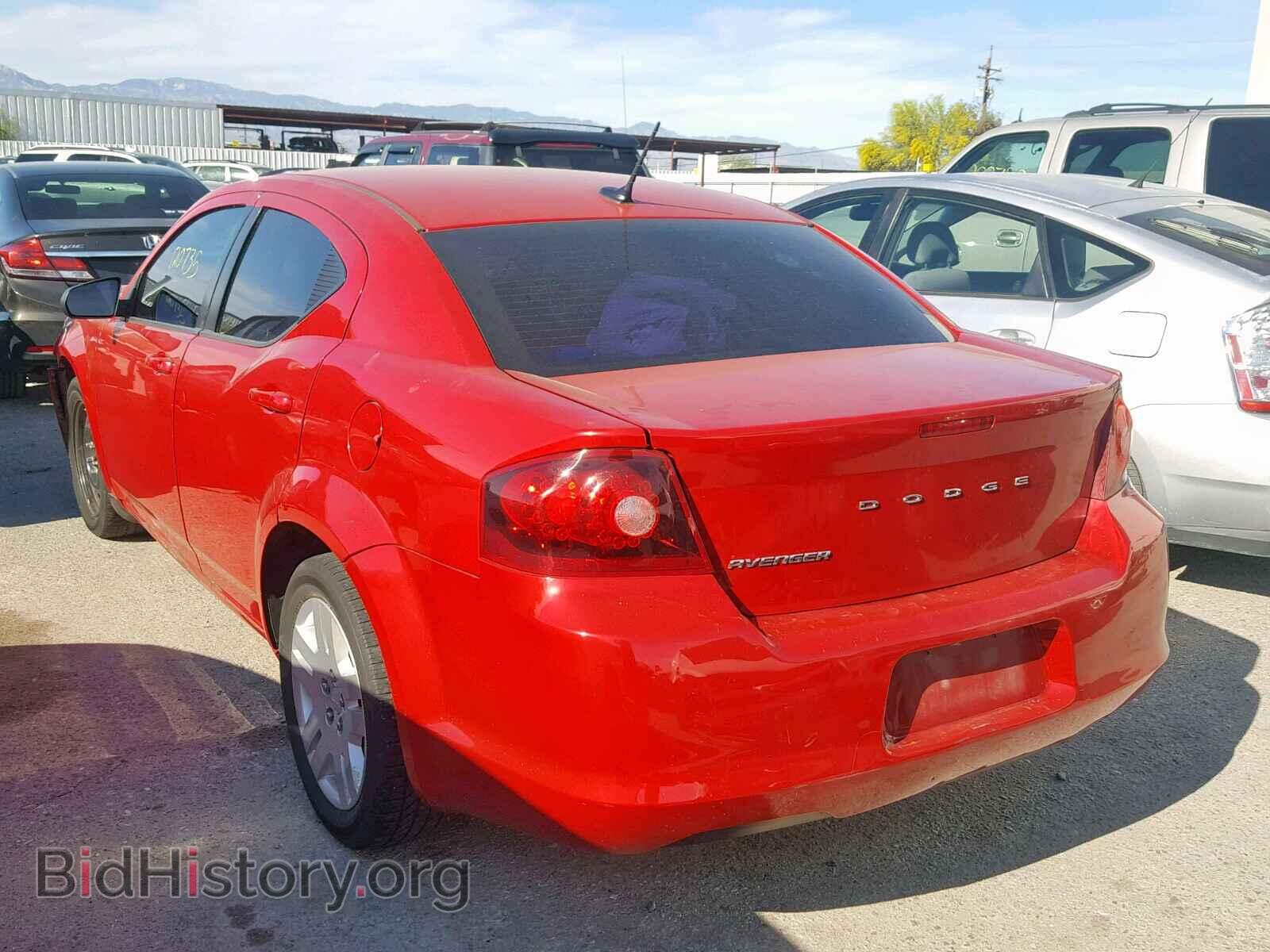 2014 DODGE AVENGER - VIN: 1C3CDZAB0EN111250 - Фото 3