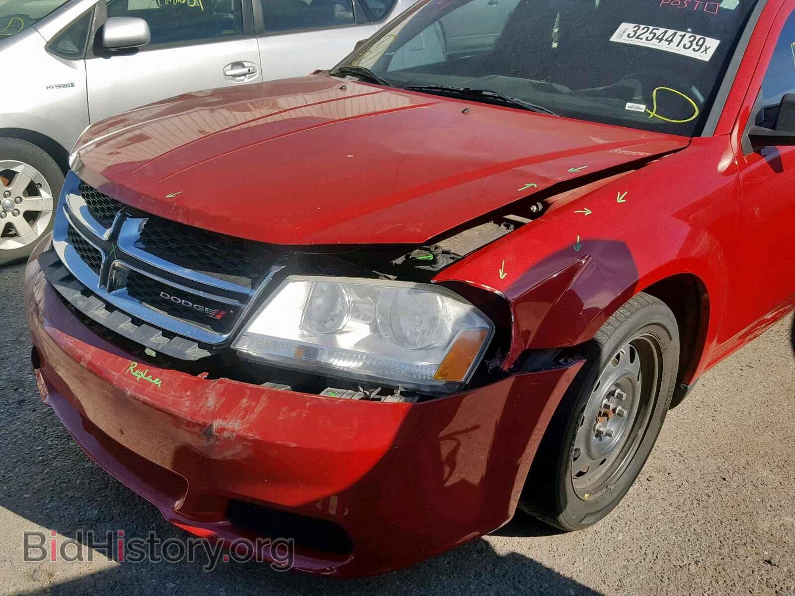 2014 DODGE AVENGER - VIN: 1C3CDZAB0EN111250 - Фото 9