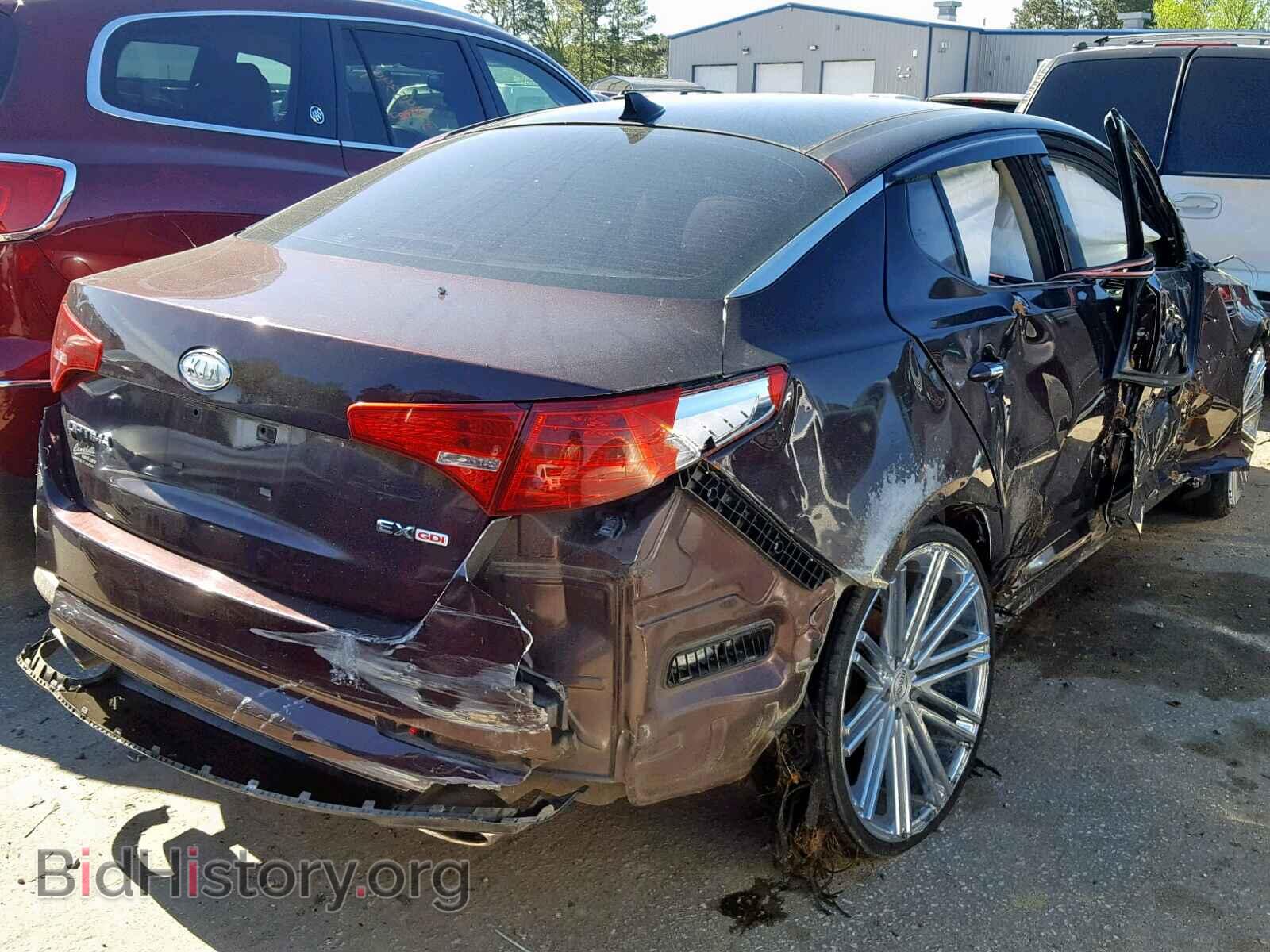 2011 KIA OPTIMA EX - VIN: KNAGN4A71B5191921 - Photo 4