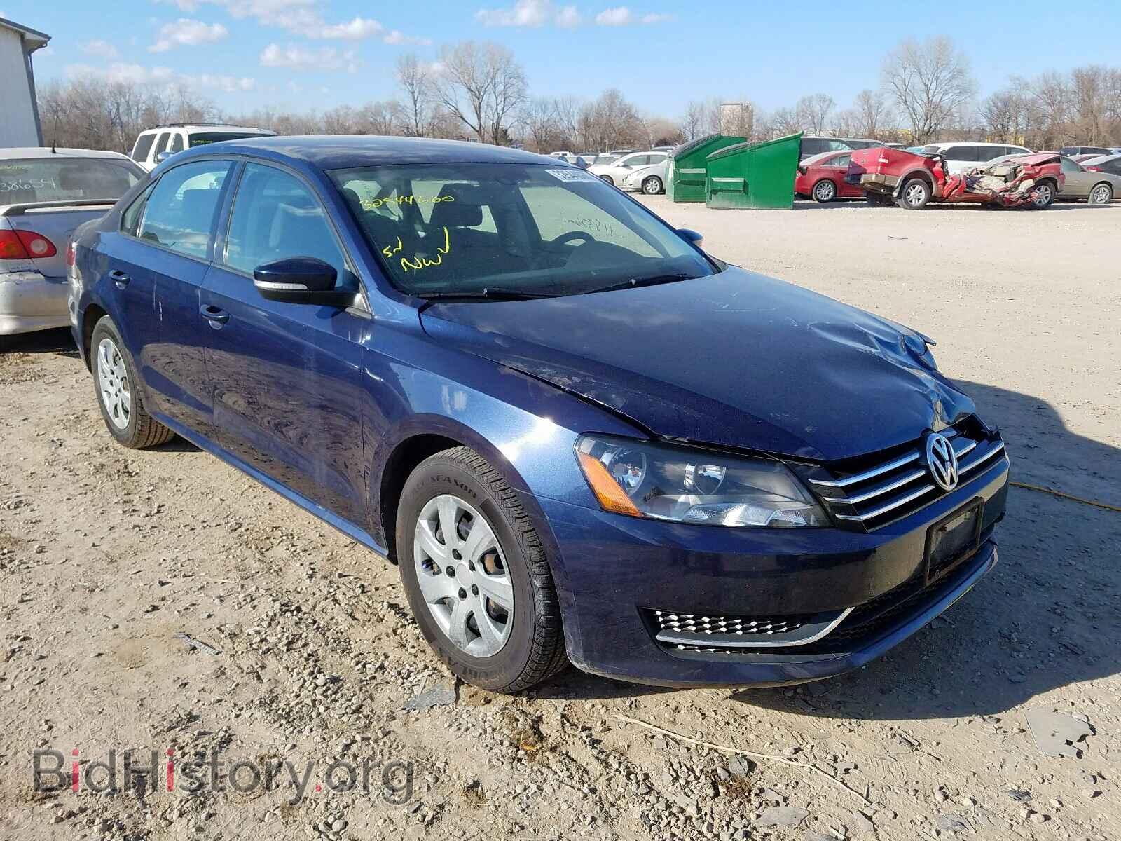 Фотография 1VWAP7A3XDC136154 - VOLKSWAGEN PASSAT 2013