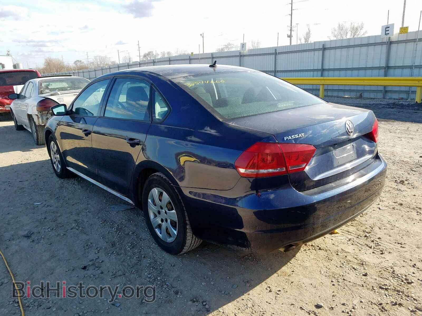 2013 VOLKSWAGEN PASSAT - VIN: 1VWAP7A3XDC136154 - Фото 3