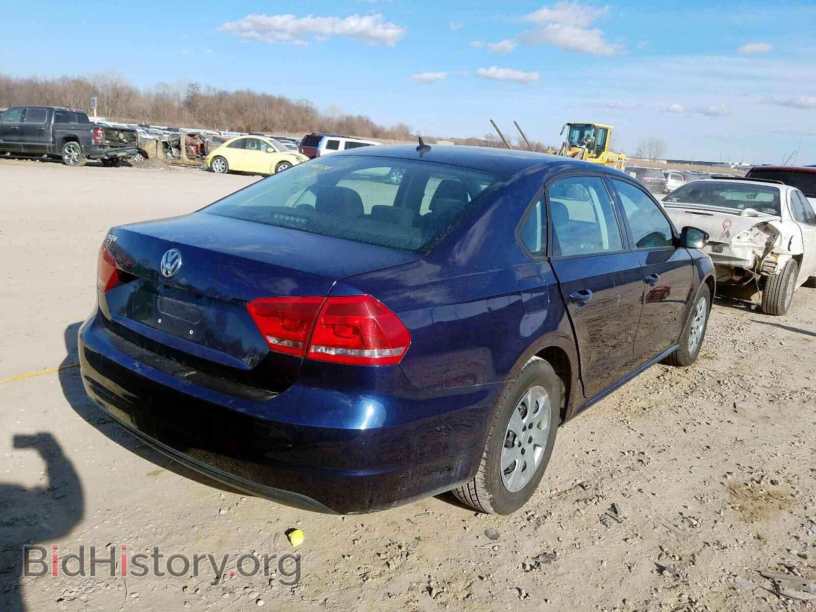 2013 VOLKSWAGEN PASSAT - VIN: 1VWAP7A3XDC136154 - Фото 4