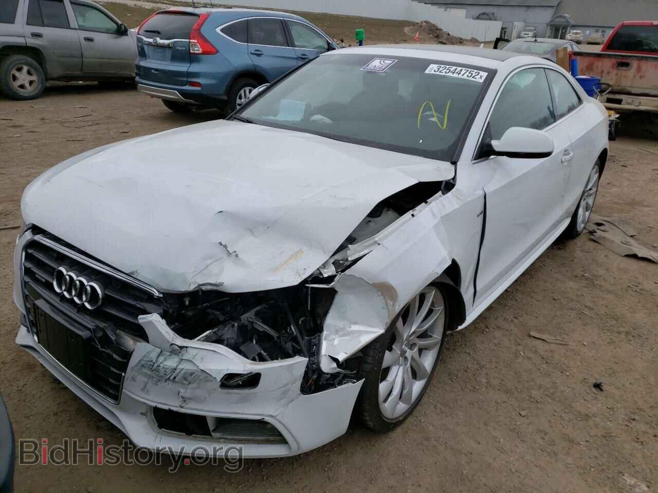 2014 AUDI A5 - VIN: WAUMFBFR2EA042573 - Фото 2