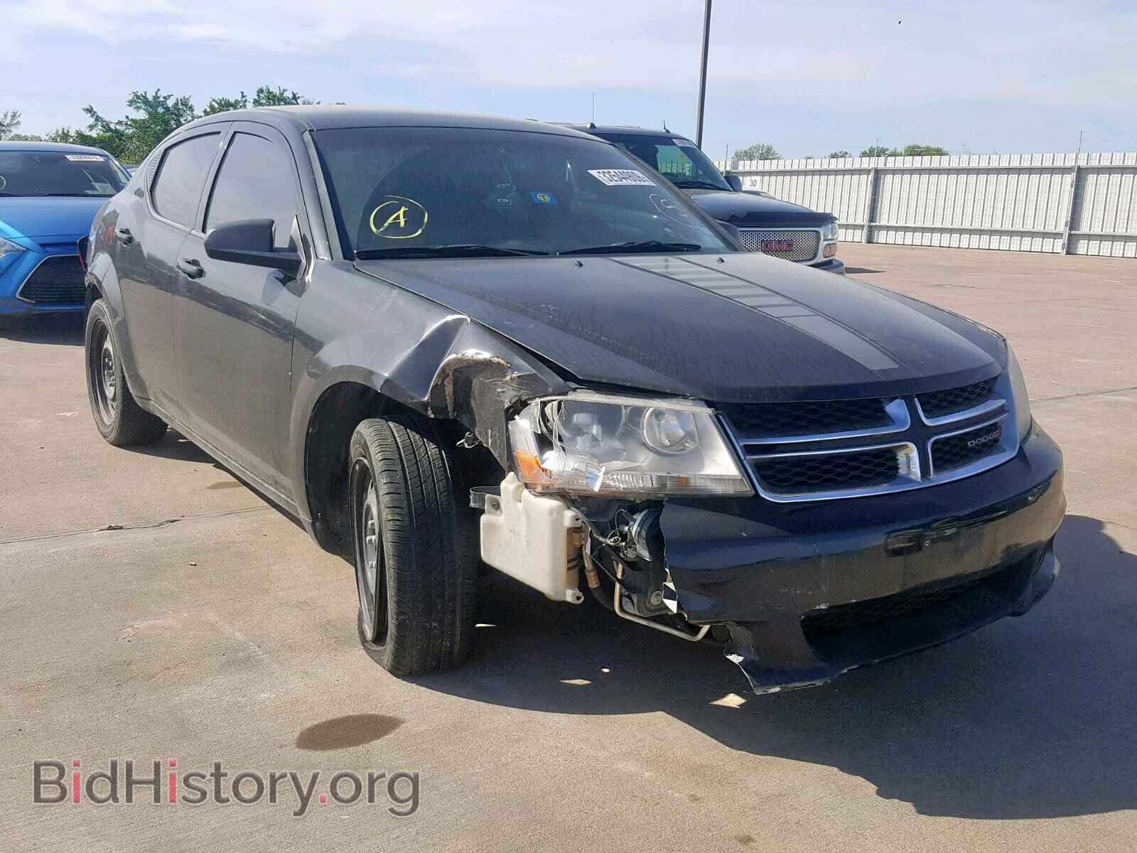 Photo 1C3CDZAB6DN711639 - DODGE AVENGER 2013