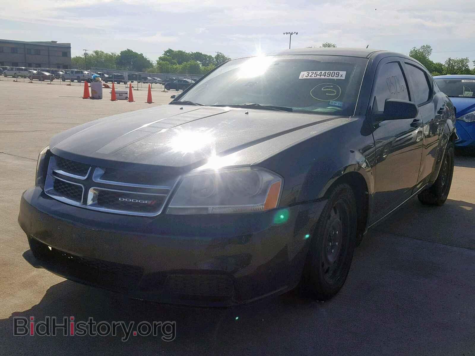 2013 DODGE AVENGER - VIN: 1C3CDZAB6DN711639 - Фото 2