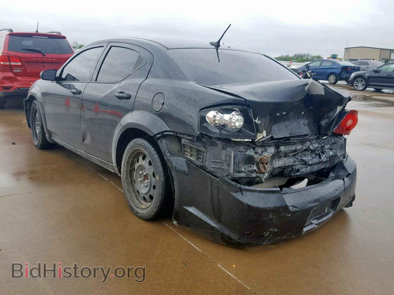 2013 DODGE AVENGER - VIN: 1C3CDZAB6DN711639 - Фото 3