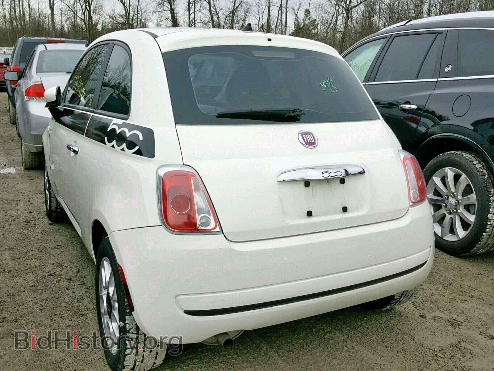 2012 FIAT 500 - VIN: 3C3CFFAR3CT124903 - Фото 3