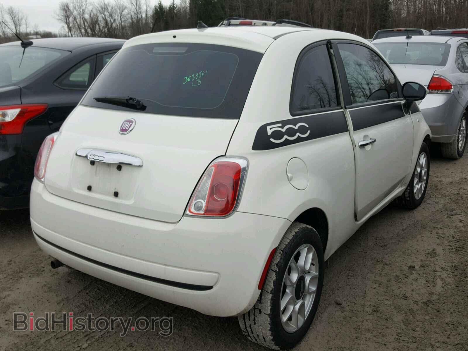 2012 FIAT 500 - VIN: 3C3CFFAR3CT124903 - Фото 4