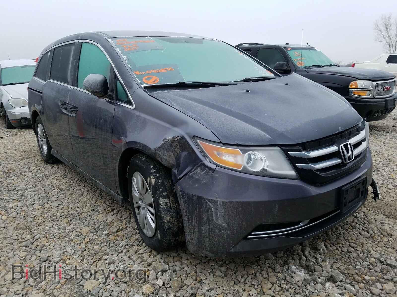 Photo 5FNRL5H23EB092876 - HONDA ODYSSEY 2014