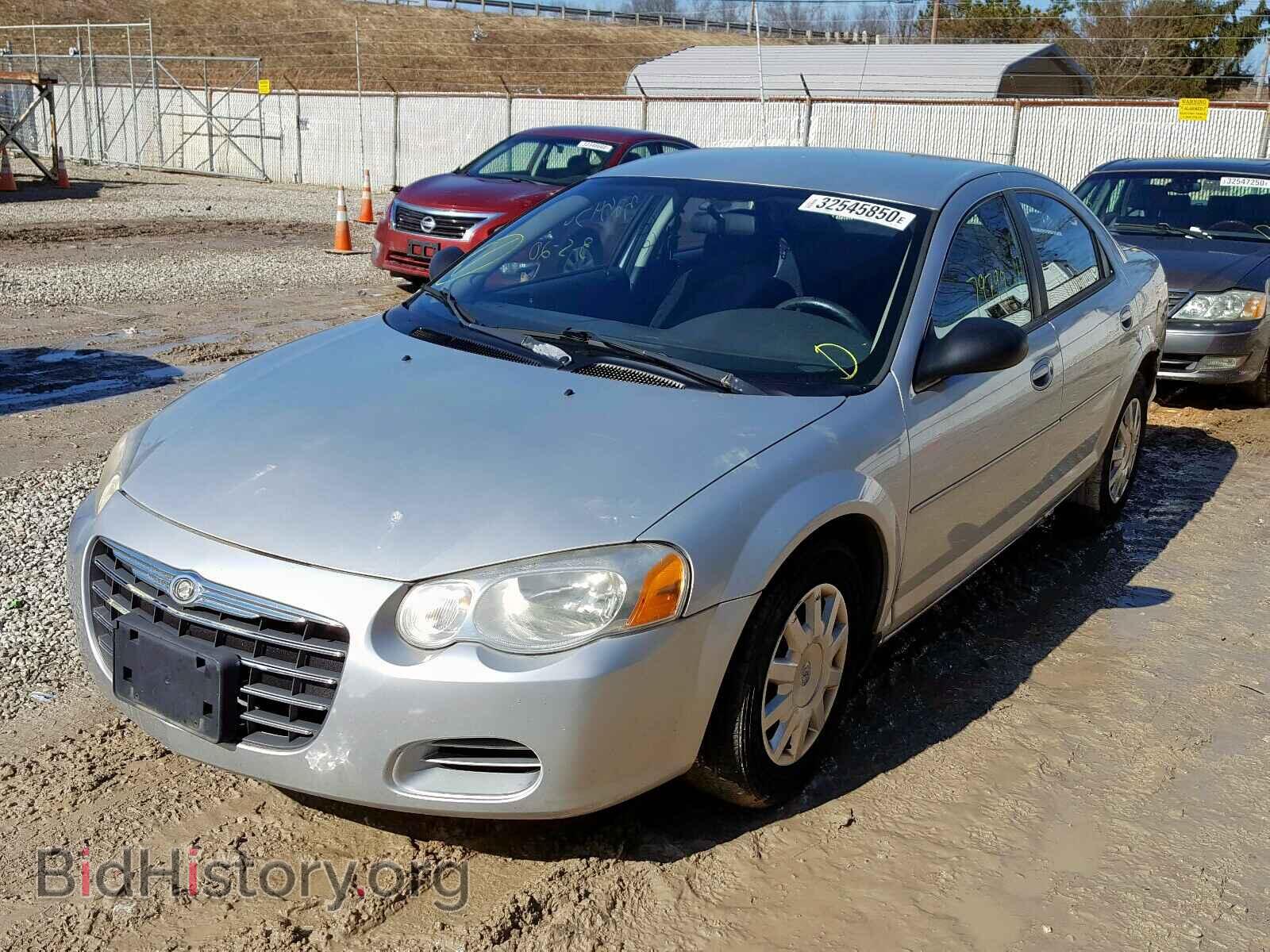 2006 CHRYSLER SEBRING - VIN: 1C3EL46X56N109918 - Фото 2