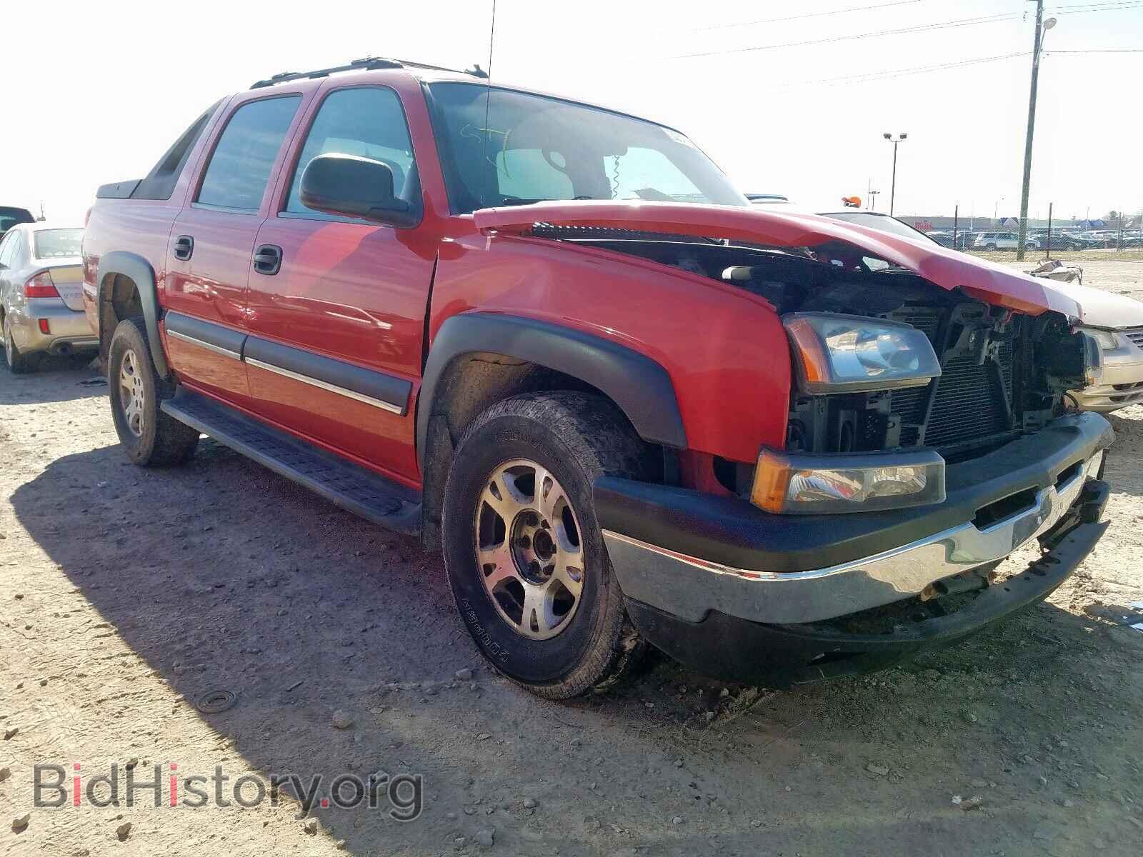 Фотография 3GNEK13T13G232643 - CHEVROLET AVALANCHE 2003