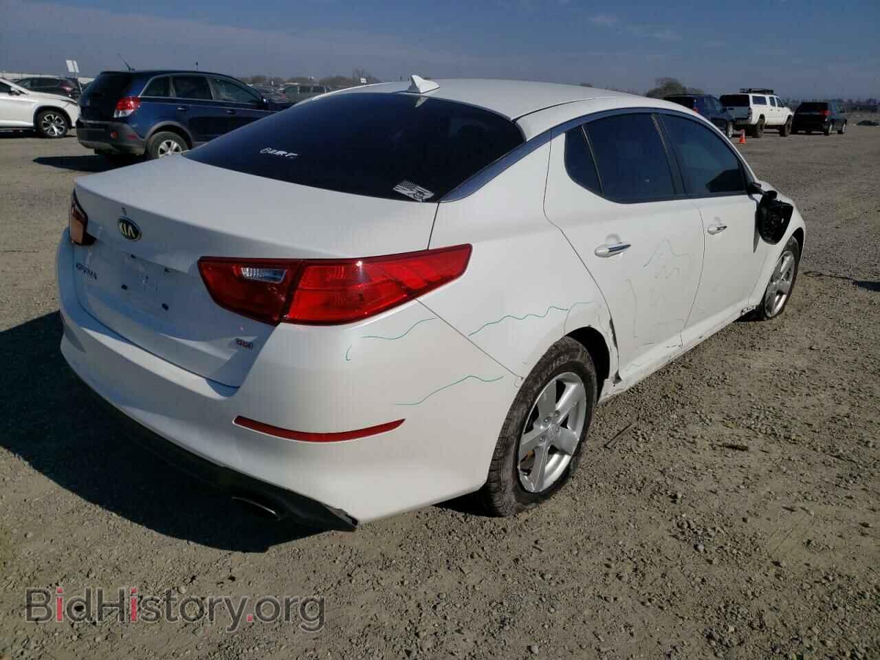 2014 KIA OPTIMA - VIN: KNAGM4A71E5453119 - Фото 4