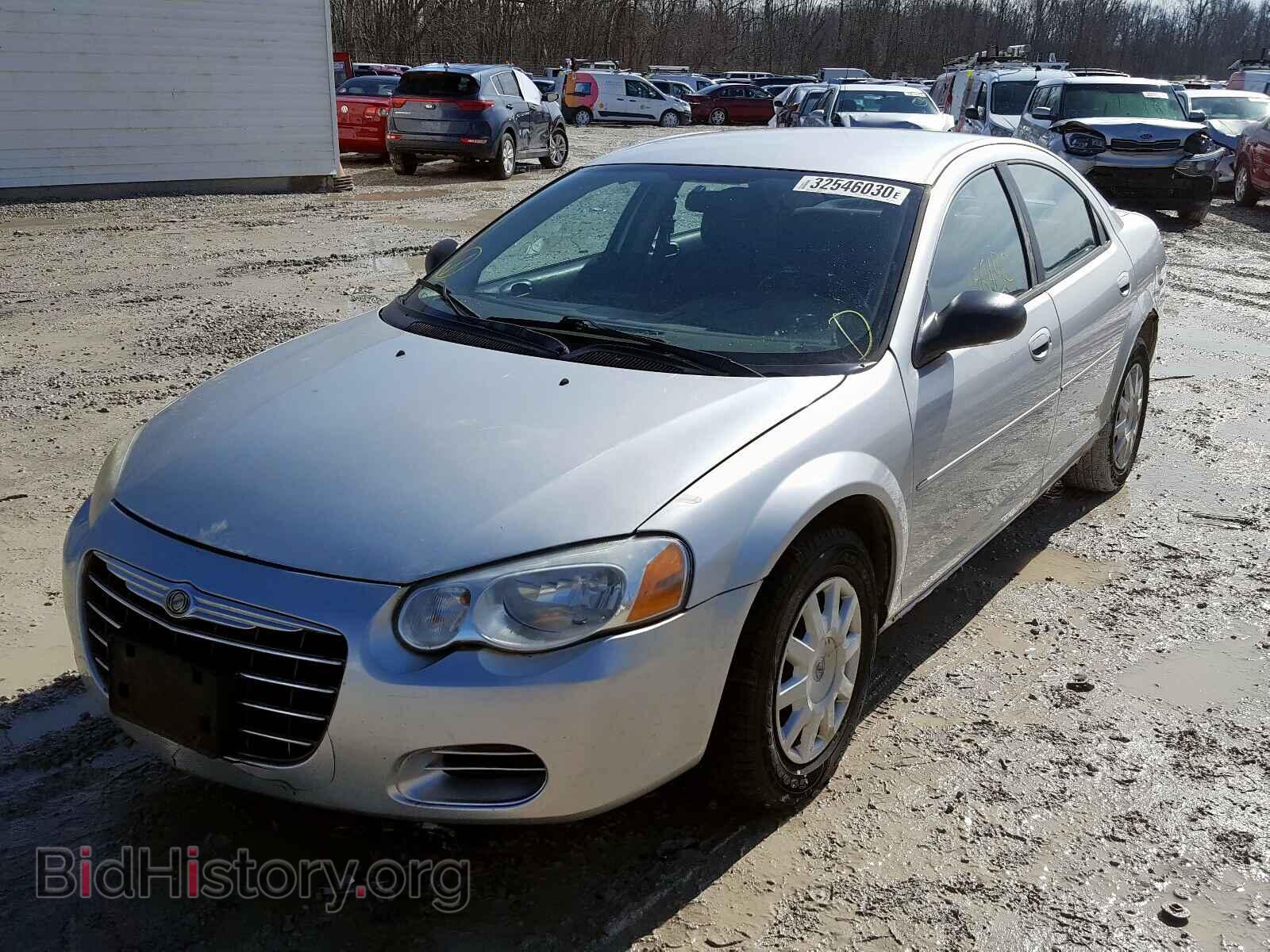2006 CHRYSLER SEBRING - VIN: 1C3EL46X76N109919 - Фото 2