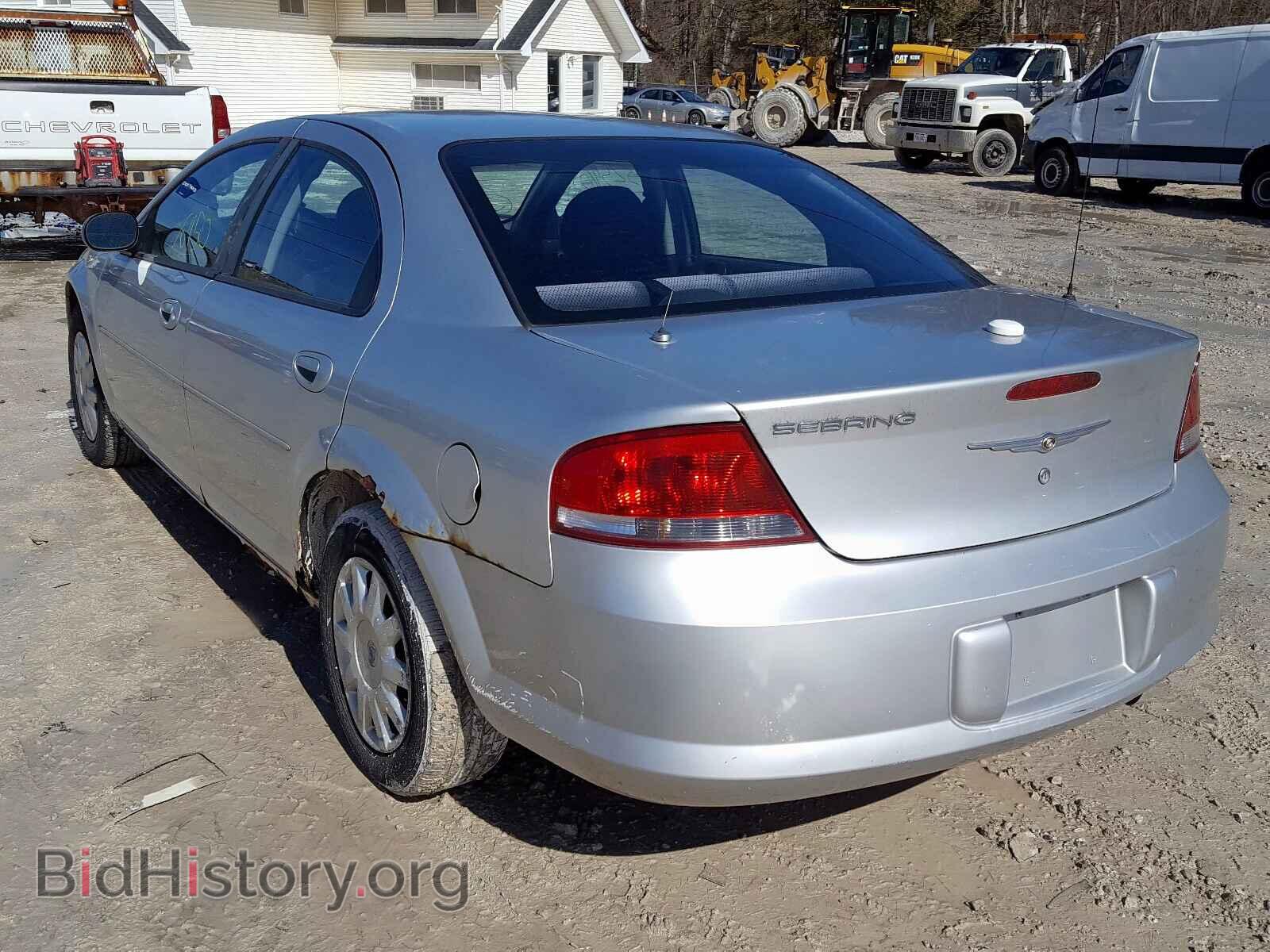 2006 CHRYSLER SEBRING - VIN: 1C3EL46X76N109919 - Фото 3