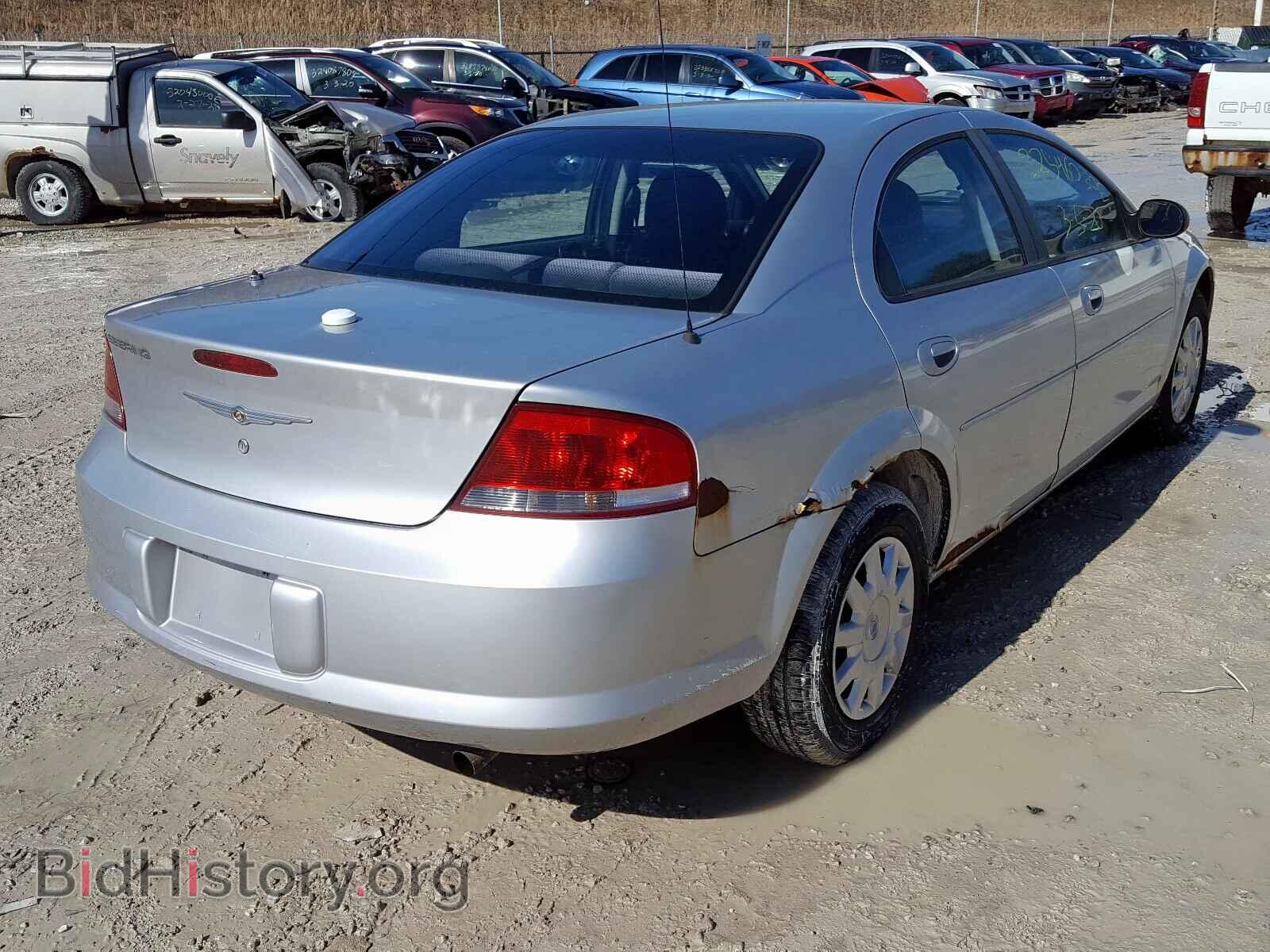 2006 CHRYSLER SEBRING - VIN: 1C3EL46X76N109919 - Фото 4