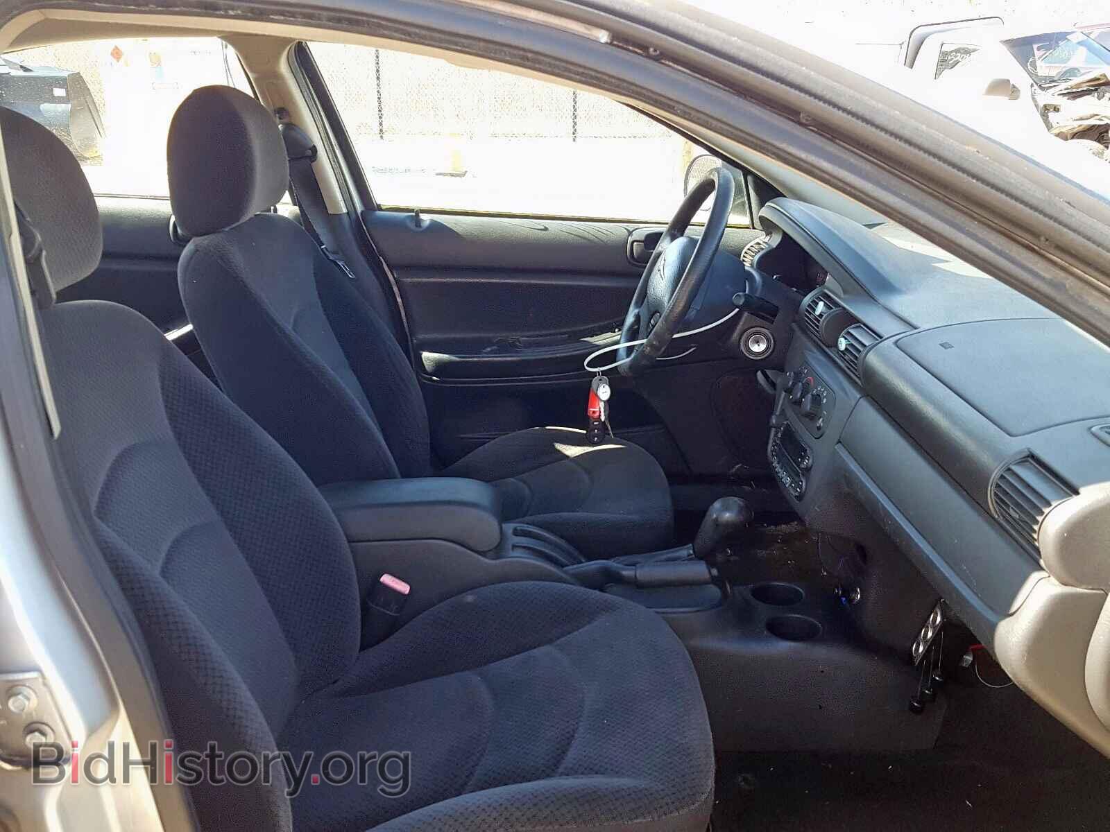 2006 CHRYSLER SEBRING - VIN: 1C3EL46X76N109919 - Фото 5