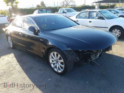 2013 Audi A7 A7 Prestig, черный — VIN WAU2GAFC7DN128284, Copart