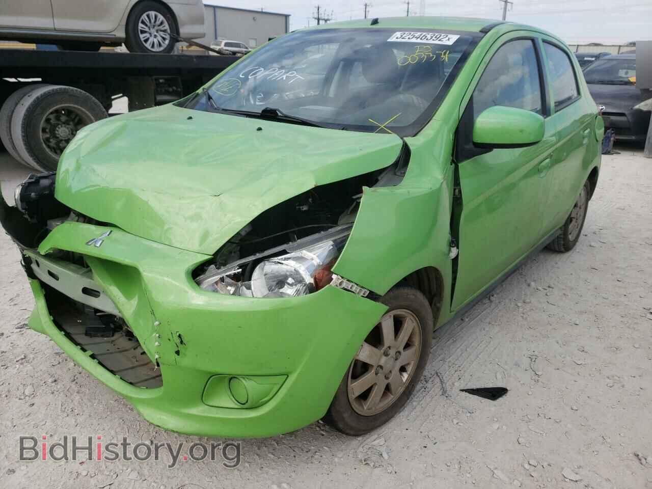 2014 MITSUBISHI MIRAGE - VIN: ML32A3HJ8EH003339 - Фото 2