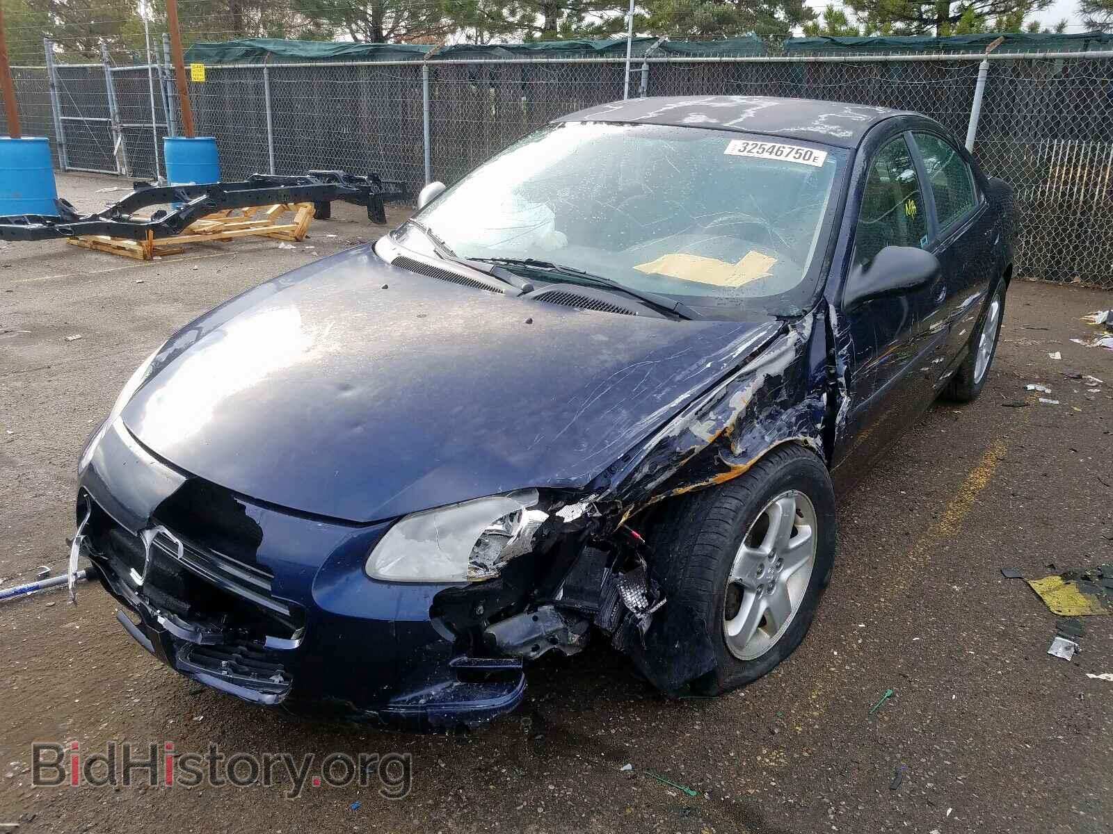 2002 DODGE STRATUS - VIN: 1B3EL46R82N209889 - Фото 2