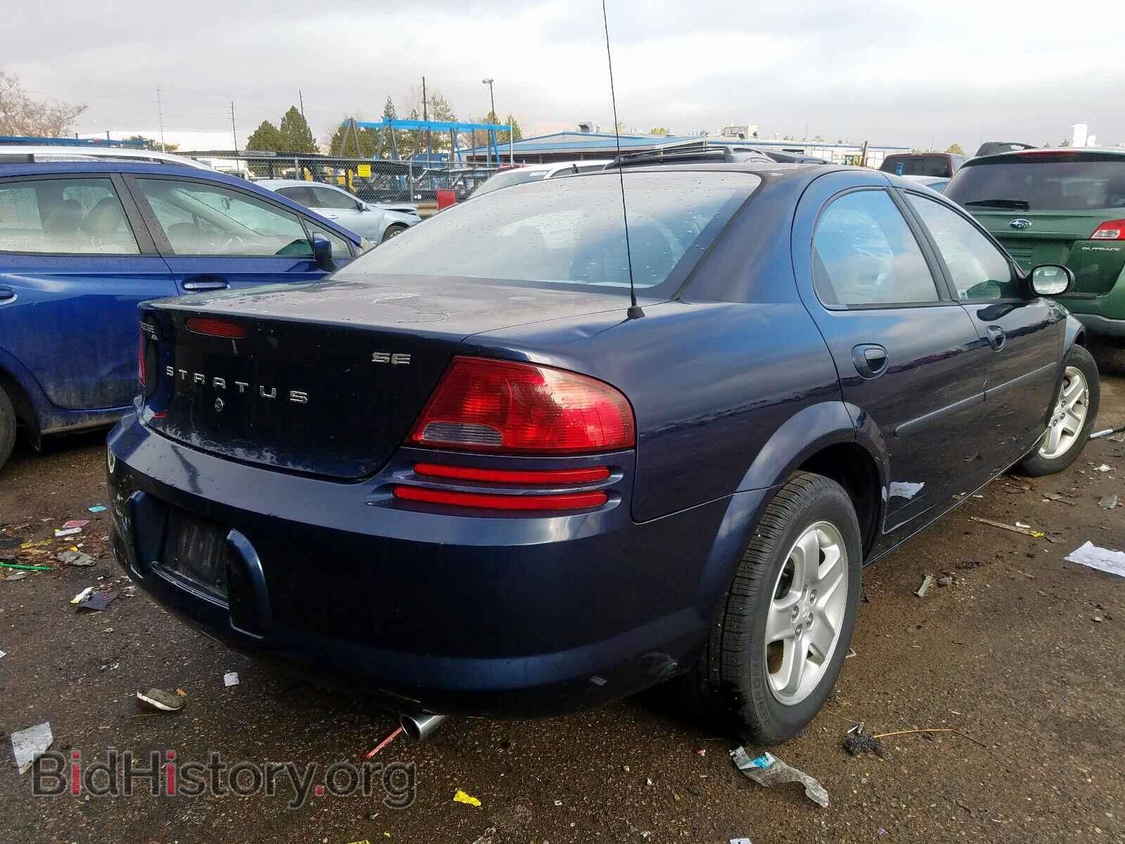 2002 DODGE STRATUS - VIN: 1B3EL46R82N209889 - Фото 4