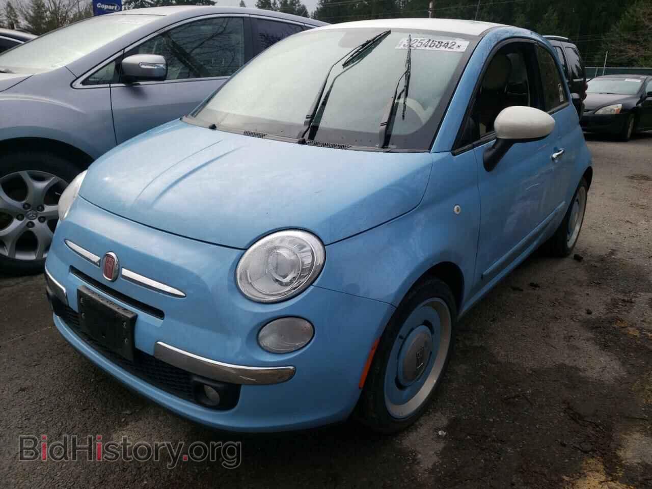 2015 FIAT 500 - VIN: 3C3CFFCR7FT528529 - Фото 2
