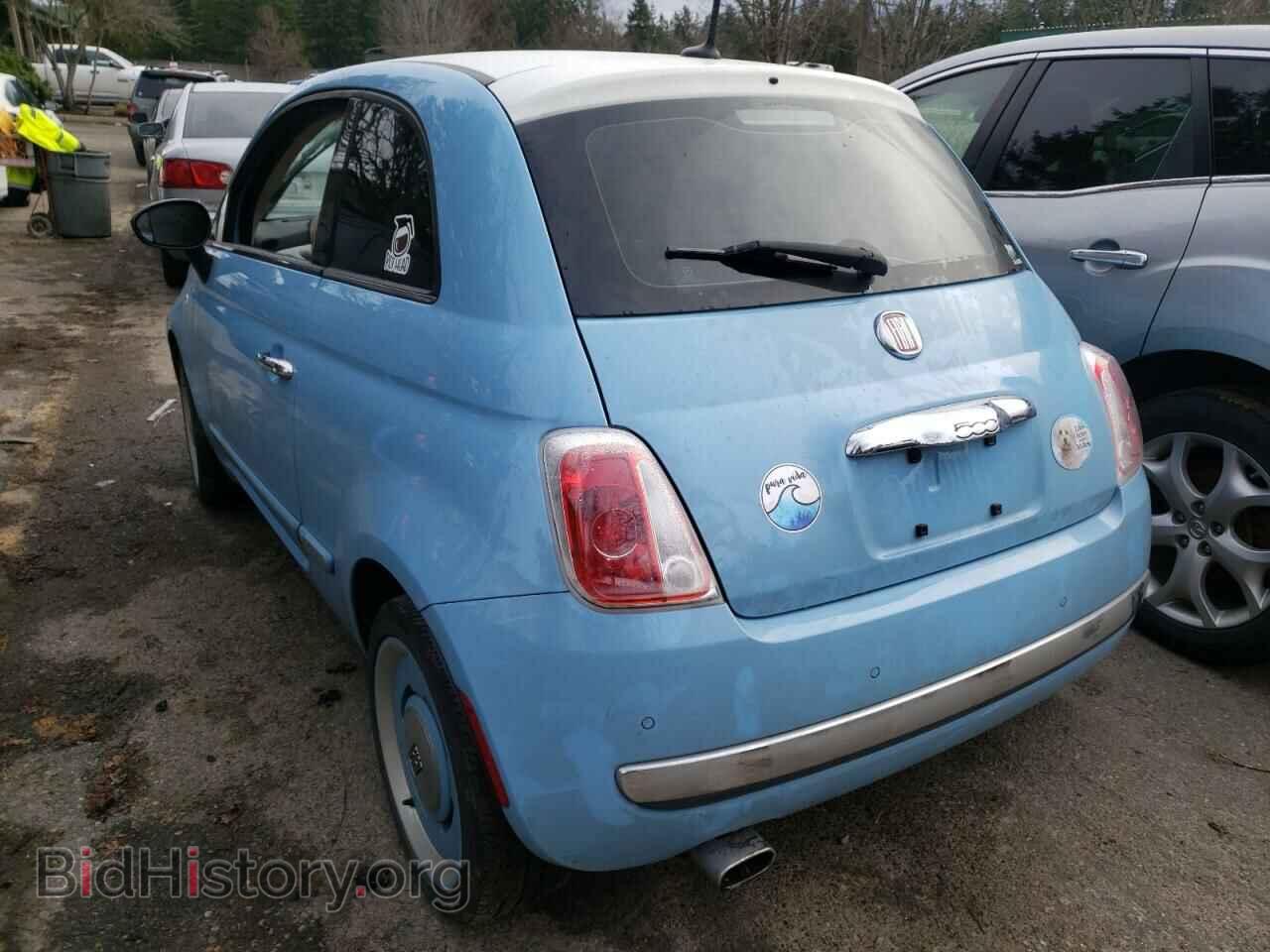 2015 FIAT 500 - VIN: 3C3CFFCR7FT528529 - Фото 3