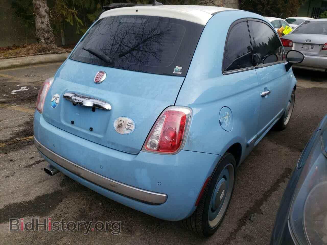 2015 FIAT 500 - VIN: 3C3CFFCR7FT528529 - Фото 4