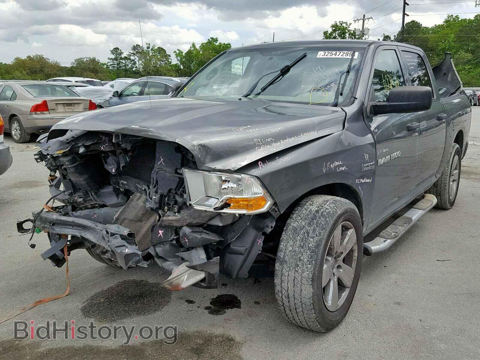 2012 DODGE RAM 1500 S - VIN: 1C6RD6KTXCS174082 - Фото 2