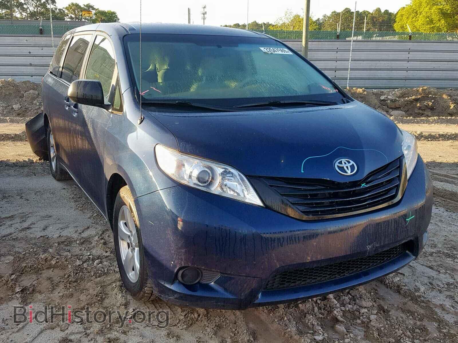 Photo 5TDKA3DC2CS016343 - TOYOTA SIENNA BAS 2012